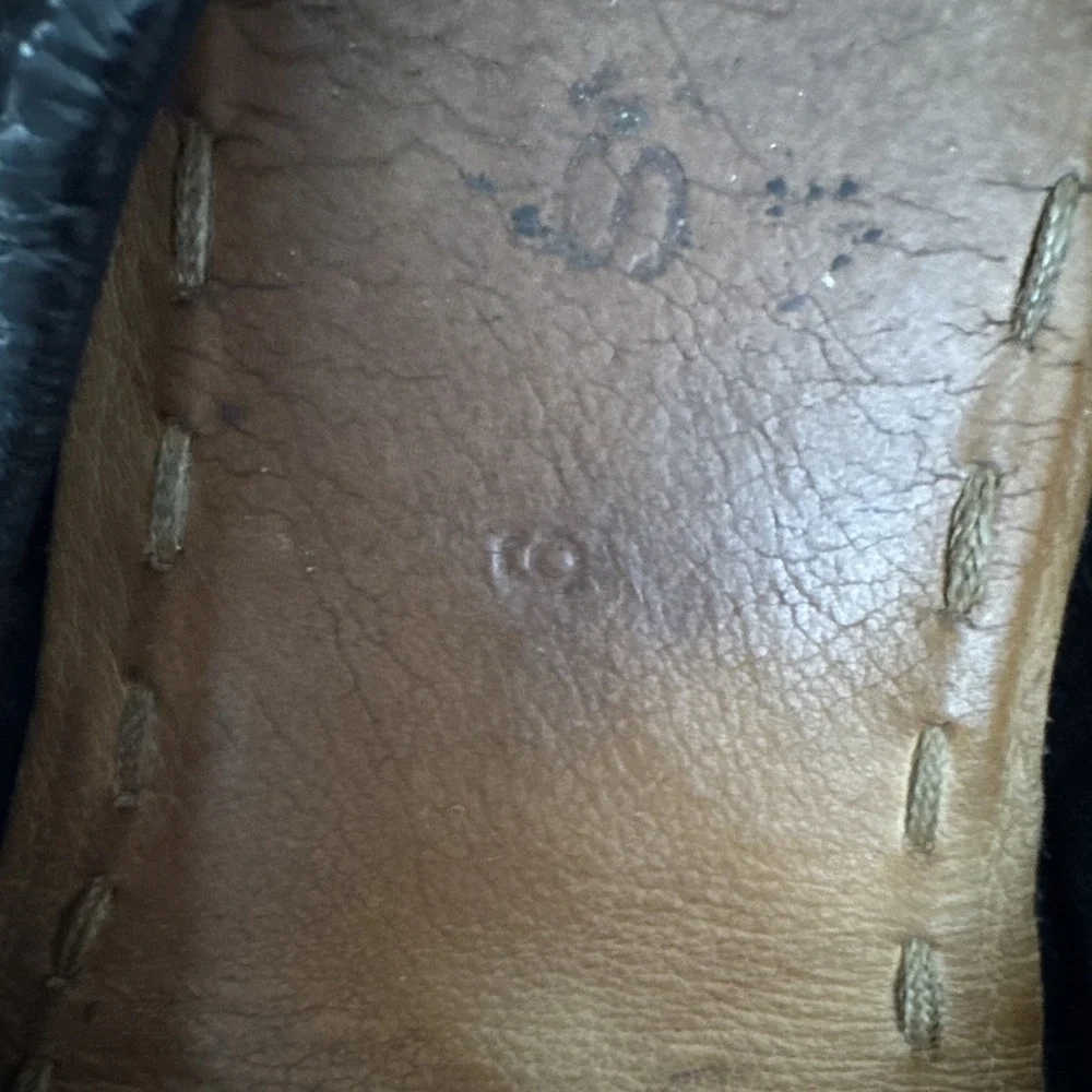 Tieks By Gavrieli Black Leather Ballet Flats Shoes Slip On Women's Size 9 US - Picture 9 of 12